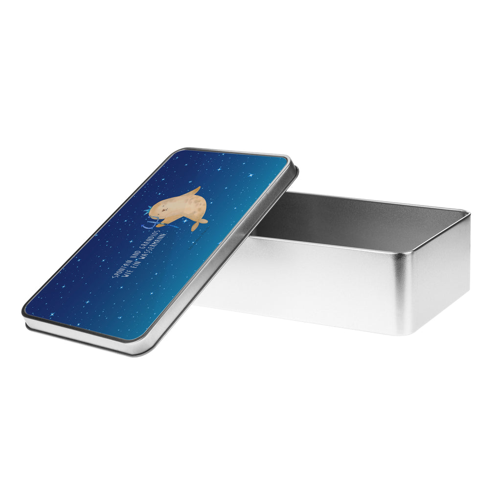 Metalldose rechteckig Sternzeichen Wassermann Blechdose, Metalldose, Blechbox, Container, Keksdose, Vorratsdose, Vorratsbox, Döschen, Versperbox, Vesperdose, Aufbewahrungsdose, Aufbewahrungsbox, Aluminiumdose, Dose, Tierkreiszeichen, Sternzeichen, Horoskop, Astrologie, Aszendent, Meermann, Nix, Wassermann Geschenk, Wassermann Sternzeichen, Geschenk Januar, Geschenk Februar, Geburtstag Januar, Geburtstag Februar, Meer Geschenk