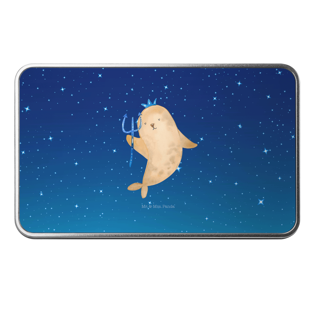 Metalldose rechteckig Sternzeichen Wassermann Blechdose, Metalldose, Blechbox, Container, Keksdose, Vorratsdose, Vorratsbox, Döschen, Versperbox, Vesperdose, Aufbewahrungsdose, Aufbewahrungsbox, Aluminiumdose, Dose, Tierkreiszeichen, Sternzeichen, Horoskop, Astrologie, Aszendent, Meermann, Nix, Wassermann Geschenk, Wassermann Sternzeichen, Geschenk Januar, Geschenk Februar, Geburtstag Januar, Geburtstag Februar, Meer Geschenk