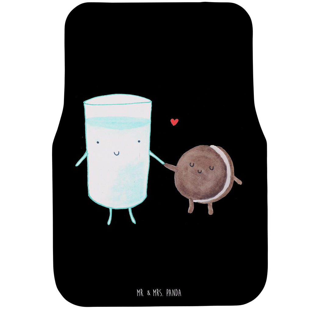 Fahrer Autofußmatte Milch & Keks Autofußmatten, Fußmatte Auto, Fahrer, Schmutzmatte Auto, Tiermotive, Gute Laune, lustige Sprüche, Tiere, Milk, Cookie, Milch, Keks, Kekse, Kaffee, Einladung Frühstück, Motiv süß, romantisch, perfektes Paar