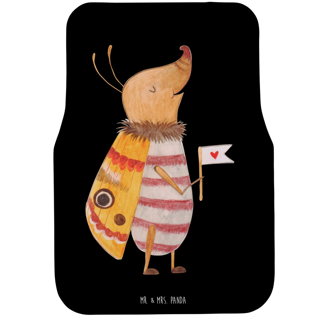 Fahrer Autofußmatte Nachtfalter mit Fähnchen Autofußmatten, Fußmatte Auto, Fahrer, Schmutzmatte Auto, Tiermotive, Gute Laune, lustige Sprüche, Tiere, Nachtfalter, Käfer, Spruch lustig, Spruch witzig, süß, niedlich, Küche Deko, Was kostet die Welt