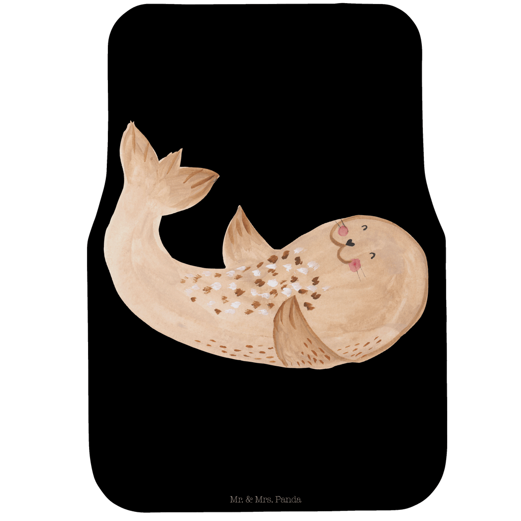 Fahrer Autofußmatte Robbe liegend Autofußmatten, Fußmatte Auto, Fahrer, Schmutzmatte Auto, Tiermotive, Gute Laune, lustige Sprüche, Tiere, Robbe, Robben, Seehund, Strand, Meerestier, Ostsee, Nordsee, Lachen, Freude