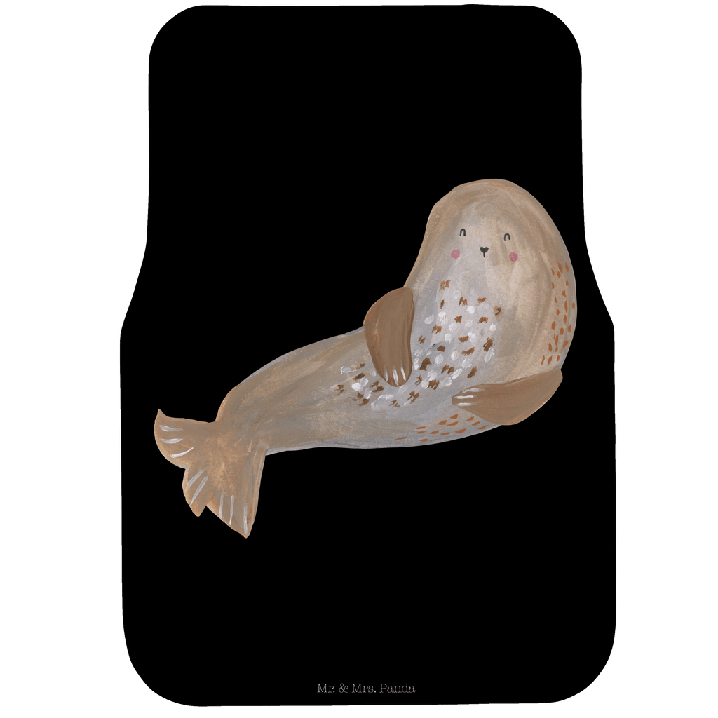 Fahrer Autofußmatte Robbe lachend Autofußmatten, Fußmatte Auto, Fahrer, Schmutzmatte Auto, Tiermotive, Gute Laune, lustige Sprüche, Tiere, Robbe, Robben, Seehund, Strand, Meerestier, Ostsee, Nordsee