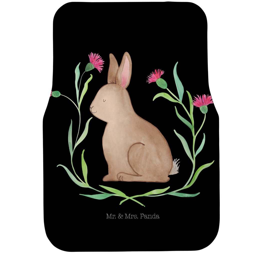Fahrer Autofußmatte Hase sitzend Autofußmatten, Fußmatte Auto, Fahrer, Schmutzmatte Auto, Ostern, Osterhase, Ostergeschenke, Osternest, Osterdeko, Geschenk zu Ostern, Frohe Ostern, Ostergrüße, Osterblume, Liebe, Grüße, Hase, Kaninchen