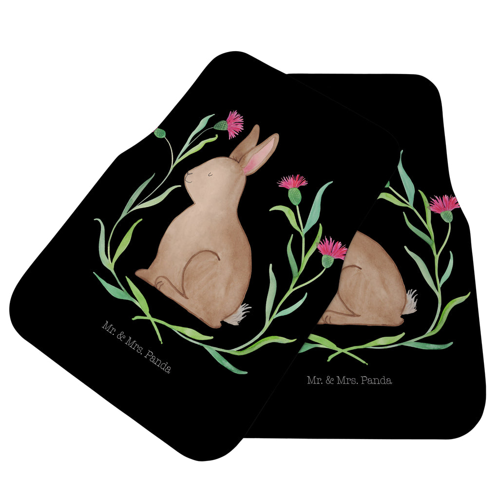 Fahrer Autofußmatte Hase sitzend Autofußmatten, Fußmatte Auto, Fahrer, Schmutzmatte Auto, Ostern, Osterhase, Ostergeschenke, Osternest, Osterdeko, Geschenk zu Ostern, Frohe Ostern, Ostergrüße, Osterblume, Liebe, Grüße, Hase, Kaninchen