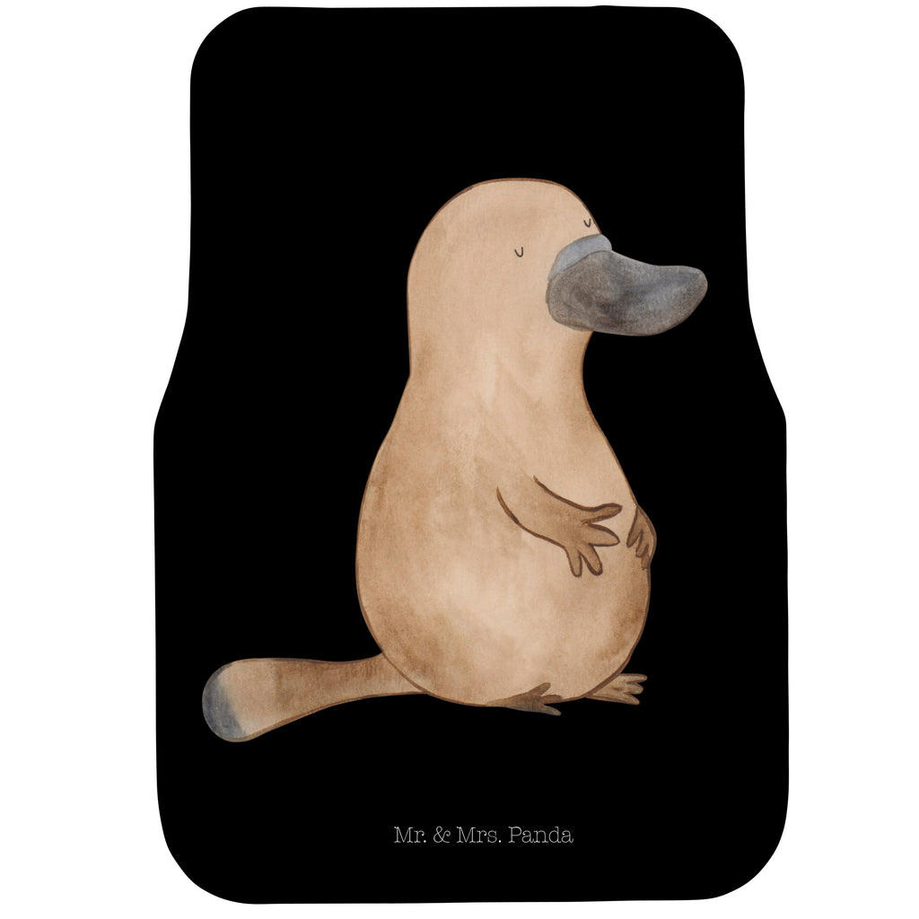 Fahrer Autofußmatte Schnabeltier mutig Autofußmatten, Fußmatte Auto, Fahrer, Schmutzmatte Auto, Meerestiere, Meer, Urlaub, Schnabeltier, Mut, mutig, Lebensweisheit, Schnabeltiere, Motivation, Training, Büro, Arbeit, Neuanfang, Neustart, Weltreise, Raodtrip