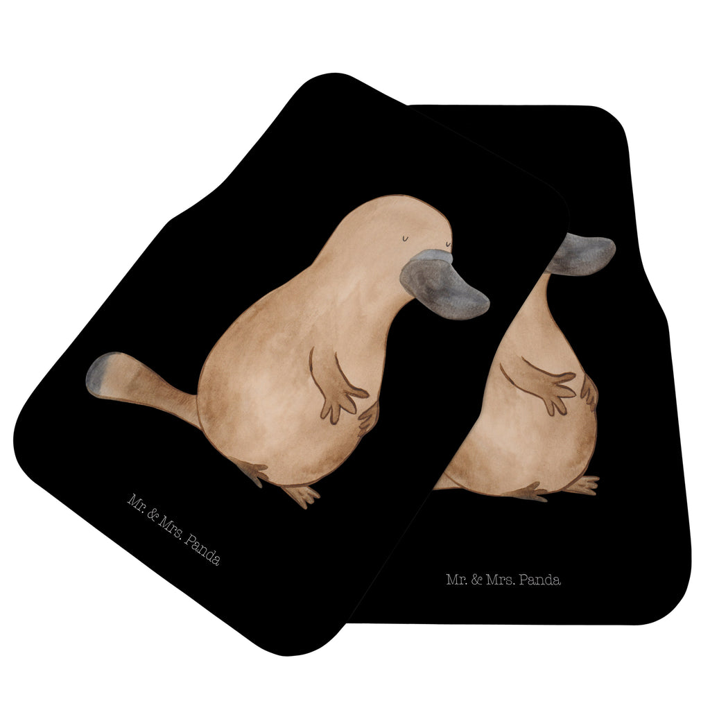 Fahrer Autofußmatte Schnabeltier mutig Autofußmatten, Fußmatte Auto, Fahrer, Schmutzmatte Auto, Meerestiere, Meer, Urlaub, Schnabeltier, Mut, mutig, Lebensweisheit, Schnabeltiere, Motivation, Training, Büro, Arbeit, Neuanfang, Neustart, Weltreise, Raodtrip