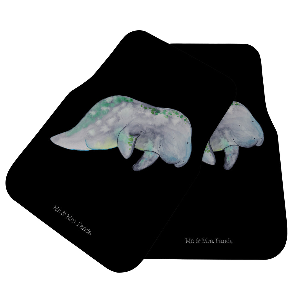 Fahrer Autofußmatte Seekuh chillt Autofußmatten, Fußmatte Auto, Fahrer, Schmutzmatte Auto, Meerestiere, Meer, Urlaub, Seekuh, Seekühe, Diät, Abnehmen, Zucker, Diätwahn, Essen, Süßigkeiten