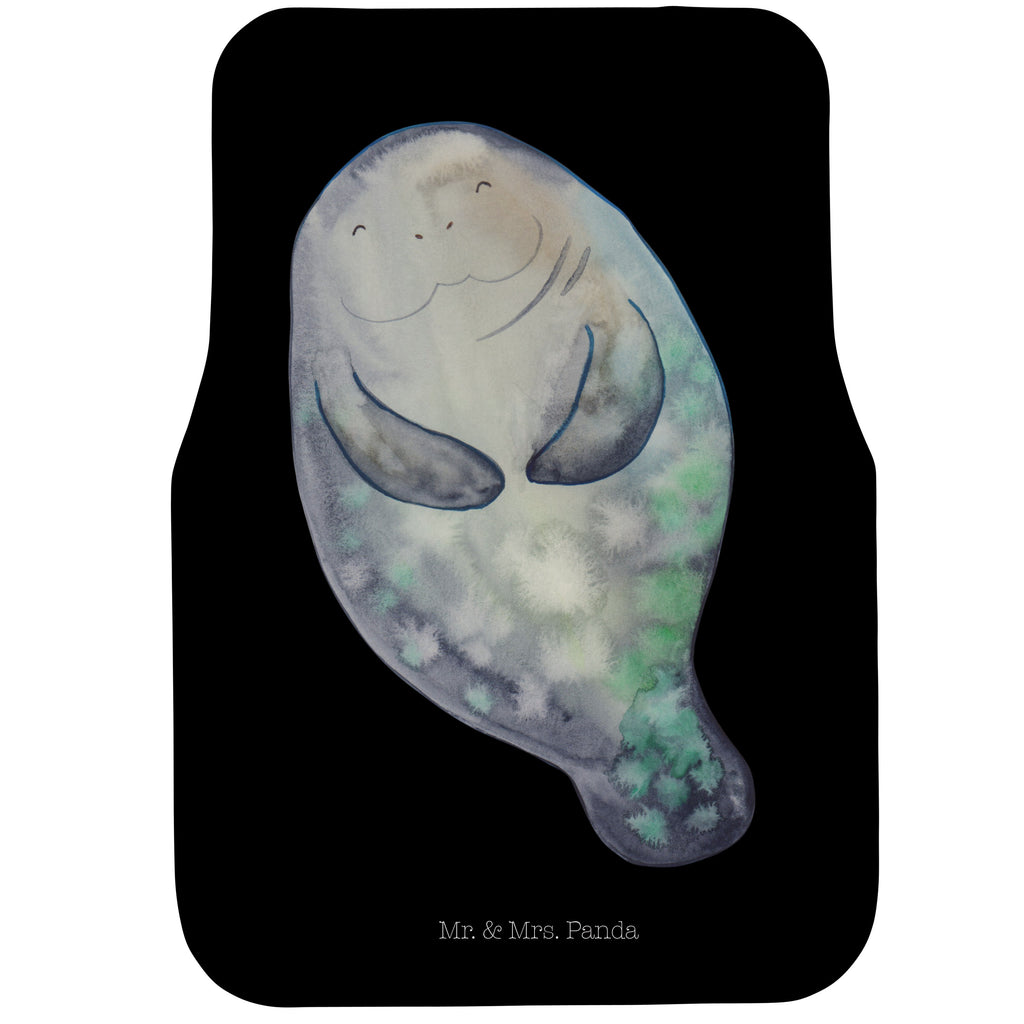 Fahrer Autofußmatte Seekuh happy Autofußmatten, Fußmatte Auto, Fahrer, Schmutzmatte Auto, Meerestiere, Meer, Urlaub, Seekuh, Seekühe, Selbstliebe, Respekt, Neuanfang, Neustart, Achtsamkeit, Zufrieden, Liebeskummer, Freundin