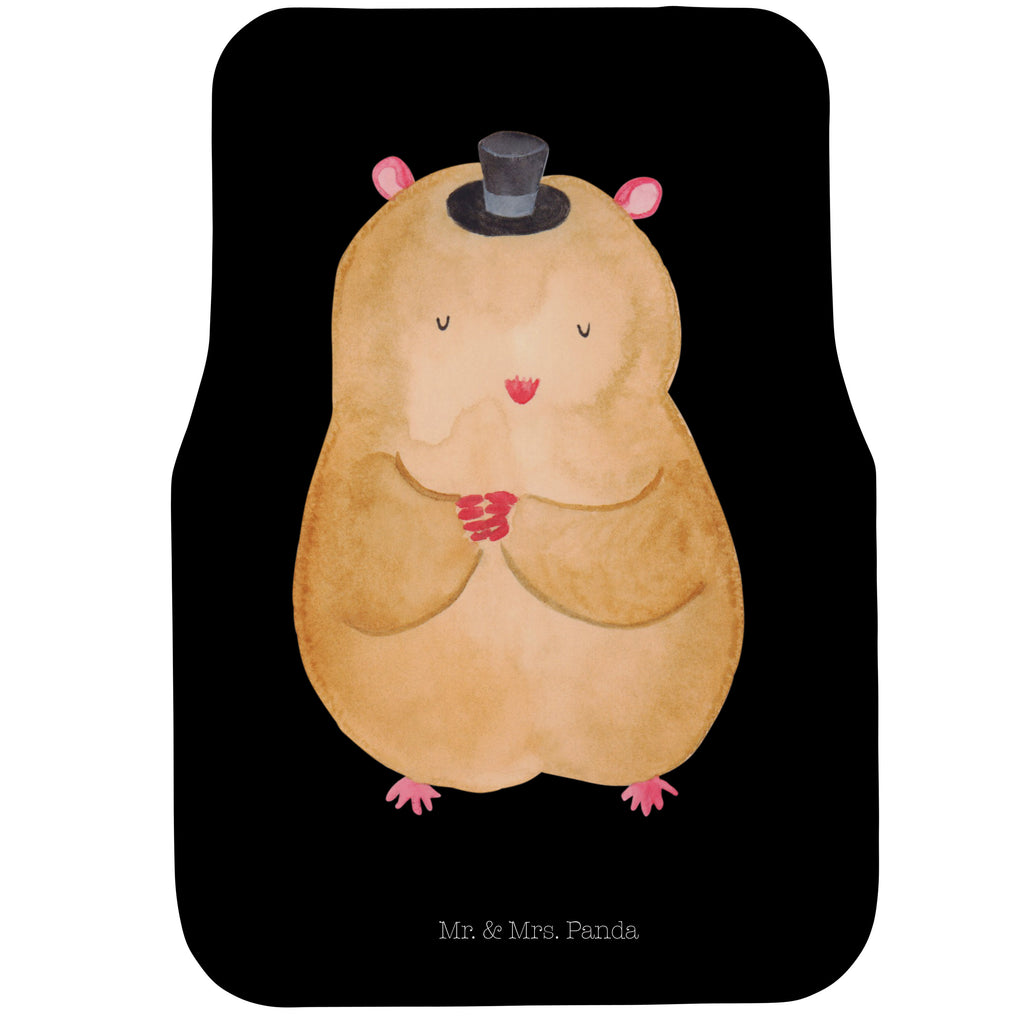 Fahrer Autofußmatte Hamster mit Hut Autofußmatten, Fußmatte Auto, Fahrer, Schmutzmatte Auto, Tiermotive, Gute Laune, lustige Sprüche, Tiere, Hamster, Hut, Magier, Zylinder, Zwerghamster, Zauberer, Houdini