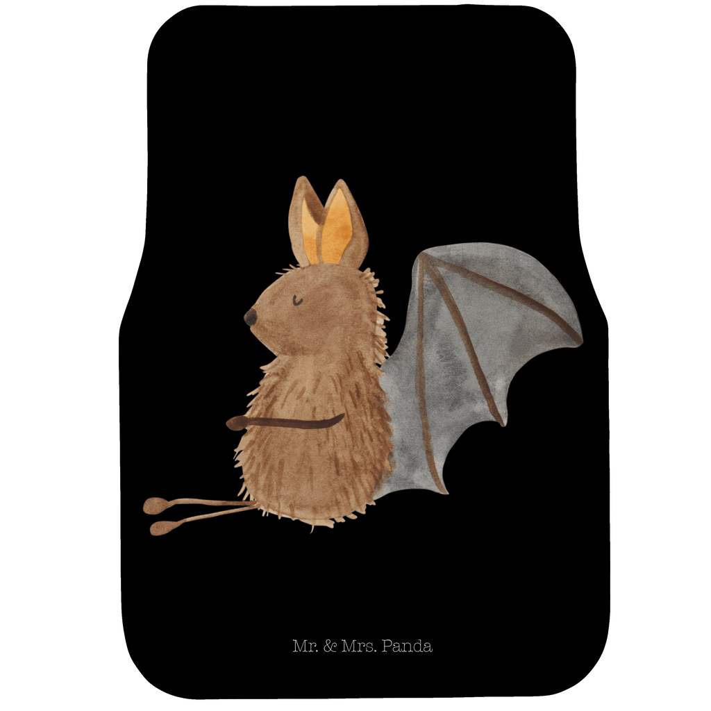 Fahrer Autofußmatte Fledermaus sitzend Autofußmatten, Fußmatte Auto, Fahrer, Schmutzmatte Auto, Tiermotive, Gute Laune, lustige Sprüche, Tiere, Fledermaus, Fledermäuse, Motivation, entspannen