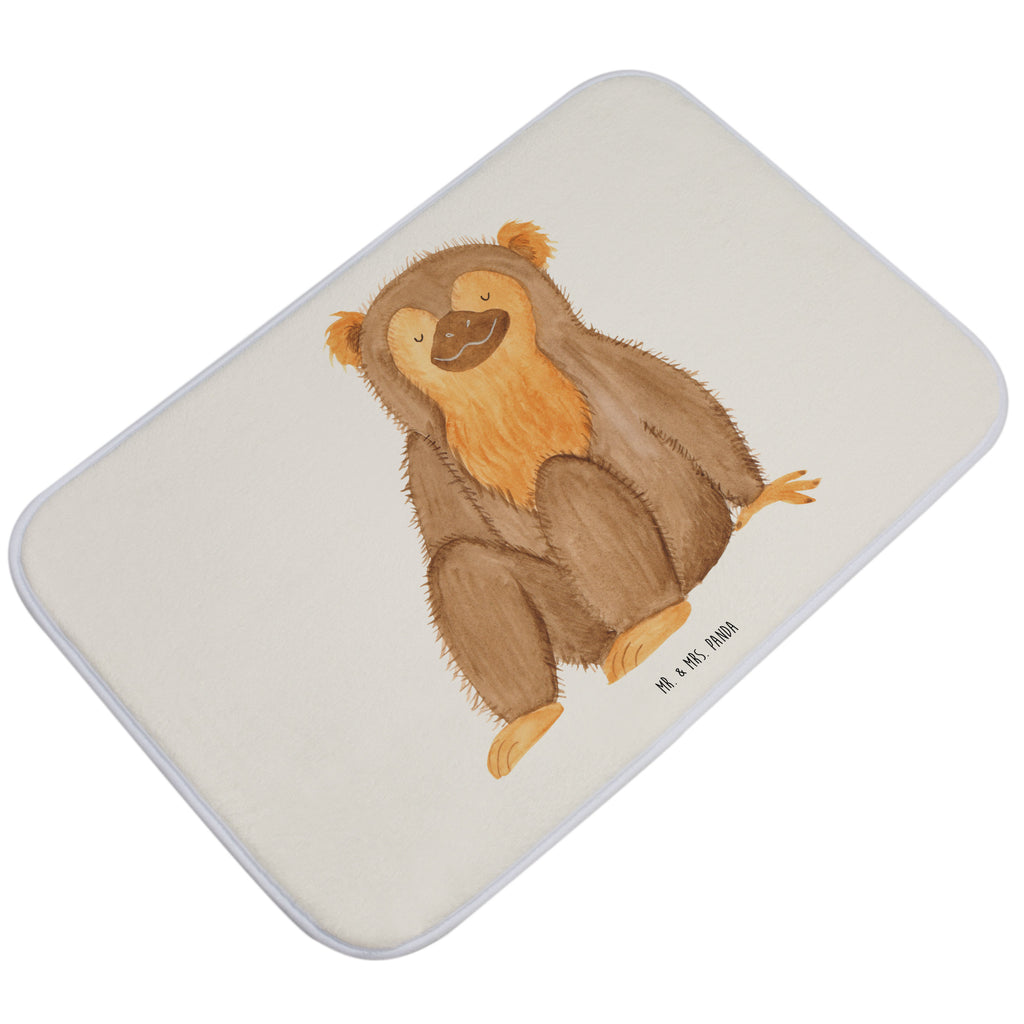 Badvorleger Affe Badematte, Badteppich, Duschvorleger, Badezimmerteppich, Badezimmermatte, Badvorleger, Duschmatte, Duschteppich, Afrika, Wildtiere, Affe, Äffchen, Affen, Selbstliebe, Respekt, Motivation, Selbstachtung, Liebe, Selbstbewusstsein, Selfcare