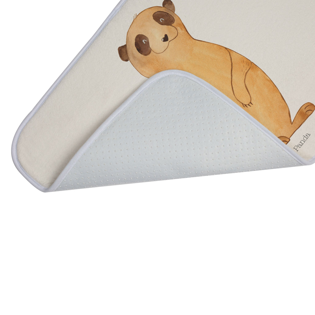 Badvorleger Erdmännchen Badematte, Badteppich, Duschvorleger, Badezimmerteppich, Badezimmermatte, Badvorleger, Duschmatte, Duschteppich, Afrika, Wildtiere, Erdmännchen, Reisen, Spruch, Weltreise, Afrikareise, Roadtrip, Traveling