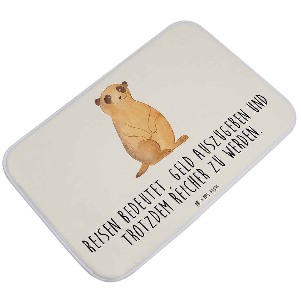 Badvorleger Erdmännchen Badematte, Badteppich, Duschvorleger, Badezimmerteppich, Badezimmermatte, Badvorleger, Duschmatte, Duschteppich, Afrika, Wildtiere, Erdmännchen, Reisen, Spruch, Weltreise, Afrikareise, Roadtrip, Traveling