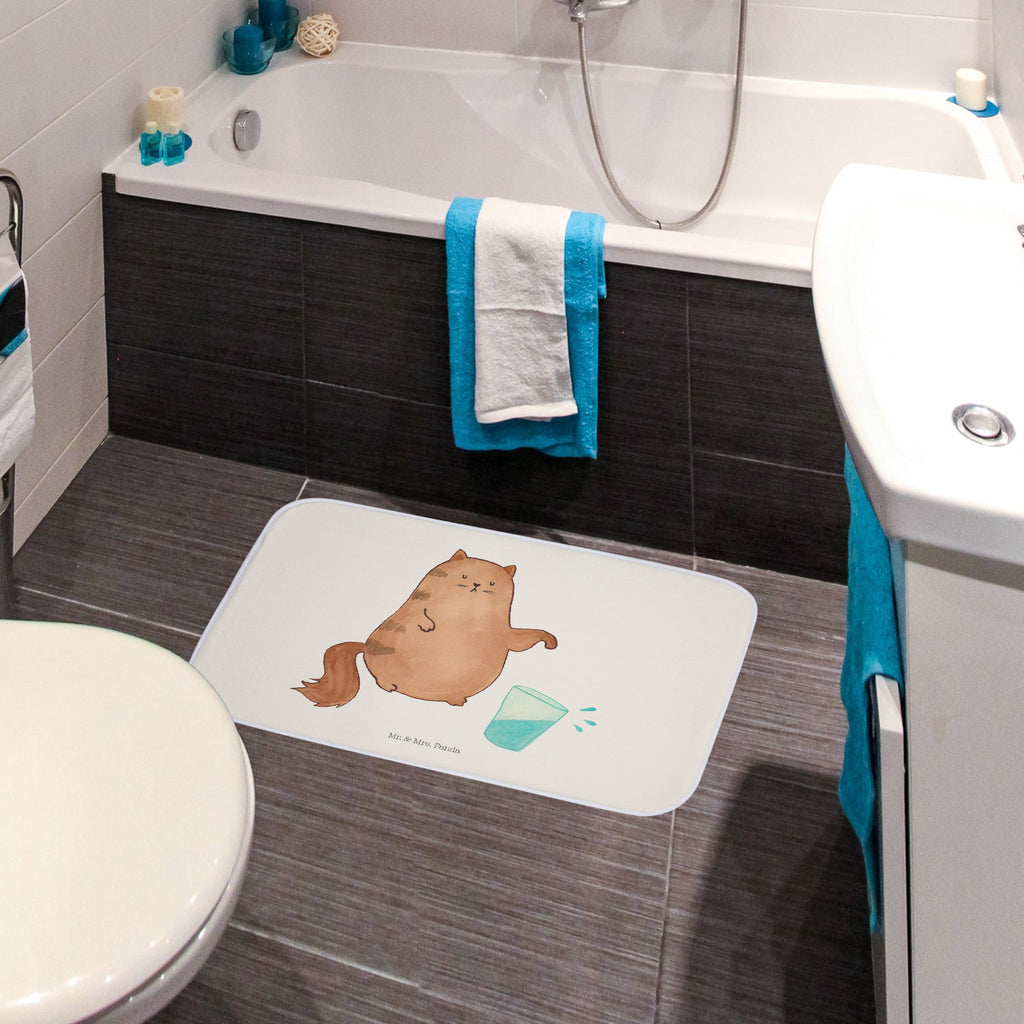 Badvorleger Katze Wasserglas Badematte, Badteppich, Duschvorleger, Badezimmerteppich, Badezimmermatte, Badvorleger, Duschmatte, Duschteppich, Katze, Katzenmotiv, Katzenfan, Katzendeko, Katzenfreund, Katzenliebhaber, Katzenprodukte, Katzenartikel, Katzenaccessoires, Katzensouvenirs, Katzenliebhaberprodukte, Katzenmotive, Katzen, Kater, Mietze, Cat, Cats, Katzenhalter, Katzenbesitzerin, Haustier, Wasser, Glas