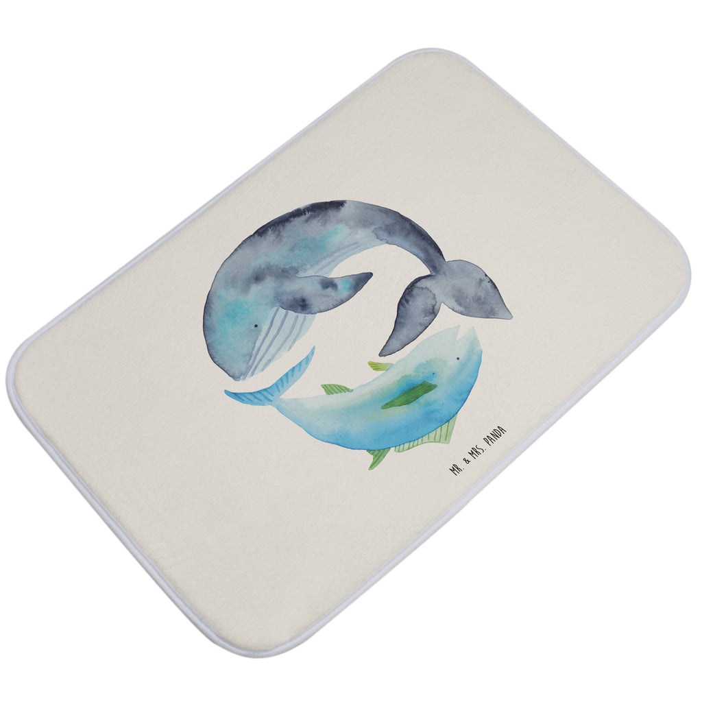 Badvorleger Walfisch & Thunfisch Badematte, Badteppich, Duschvorleger, Badezimmerteppich, Badezimmermatte, Badvorleger, Duschmatte, Duschteppich, Tiermotive, Gute Laune, lustige Sprüche, Tiere, Wal, Wahl, Tunfisch, Wortwitz lustig, Spruch lustig, Flachwitz, Witz, Spruch des Tages, Flachwitz Geschenk