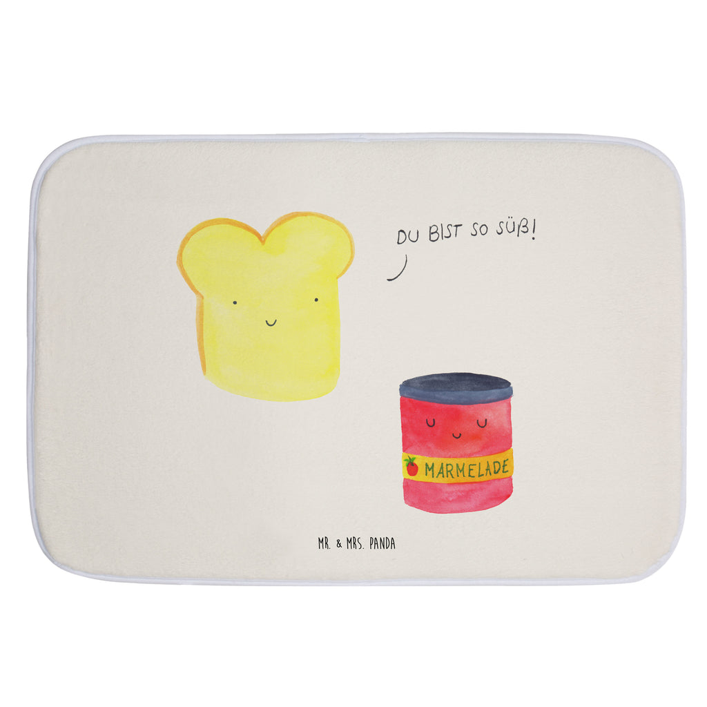 Badvorleger Toast & Marmelade Badematte, Badteppich, Duschvorleger, Badezimmerteppich, Badezimmermatte, Badvorleger, Duschmatte, Duschteppich, Tiermotive, Gute Laune, lustige Sprüche, Tiere, Toast, Marmelade, Dreamteam, süße Postkarte, süß, Küche Deko, Küche Spruch, Frühstück Einladung, Brot, Toastbrot
