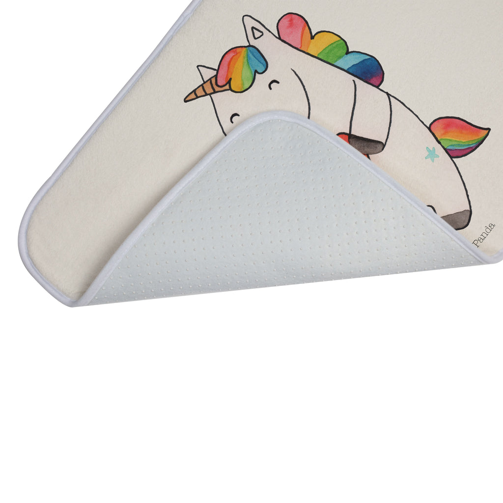 Badvorleger Einhorn Herz Badematte, Badteppich, Duschvorleger, Badezimmerteppich, Badezimmermatte, Badvorleger, Duschmatte, Duschteppich, Einhorn, Einhörner, Einhorn Deko, Pegasus, Unicorn, Herz, schlimm, böse, witzig, lustig, Freundin, anders, bunt