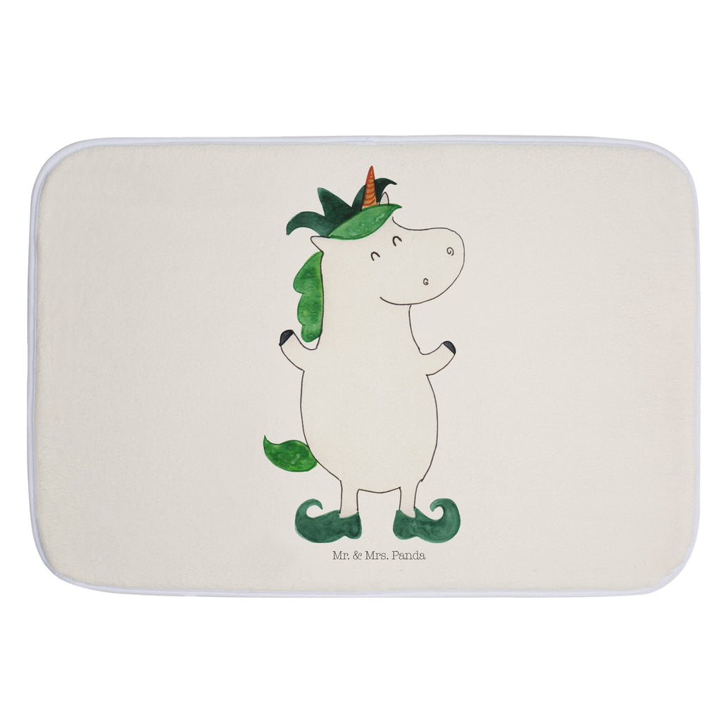 Badvorleger Einhorn Joker Badematte, Badteppich, Duschvorleger, Badezimmerteppich, Badezimmermatte, Badvorleger, Duschmatte, Duschteppich, Einhorn, Einhörner, Einhorn Deko, Pegasus, Unicorn, Hofnarr, Kasper, Gaukler, Mittelalter