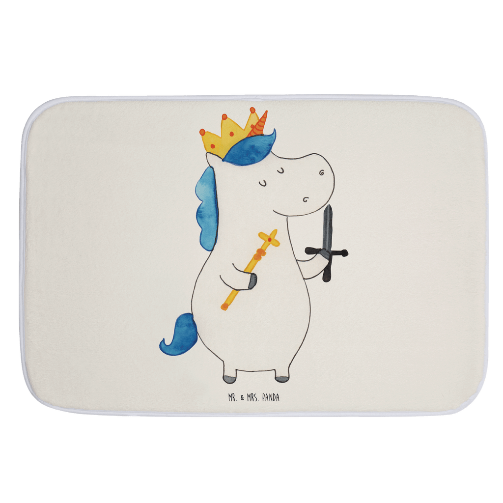 Badvorleger Einhorn König mit Schwert Badematte, Badteppich, Duschvorleger, Badezimmerteppich, Badezimmermatte, Badvorleger, Duschmatte, Duschteppich, Einhorn, Einhörner, Einhorn Deko, Pegasus, Unicorn, König, Ritter, Mittelalter