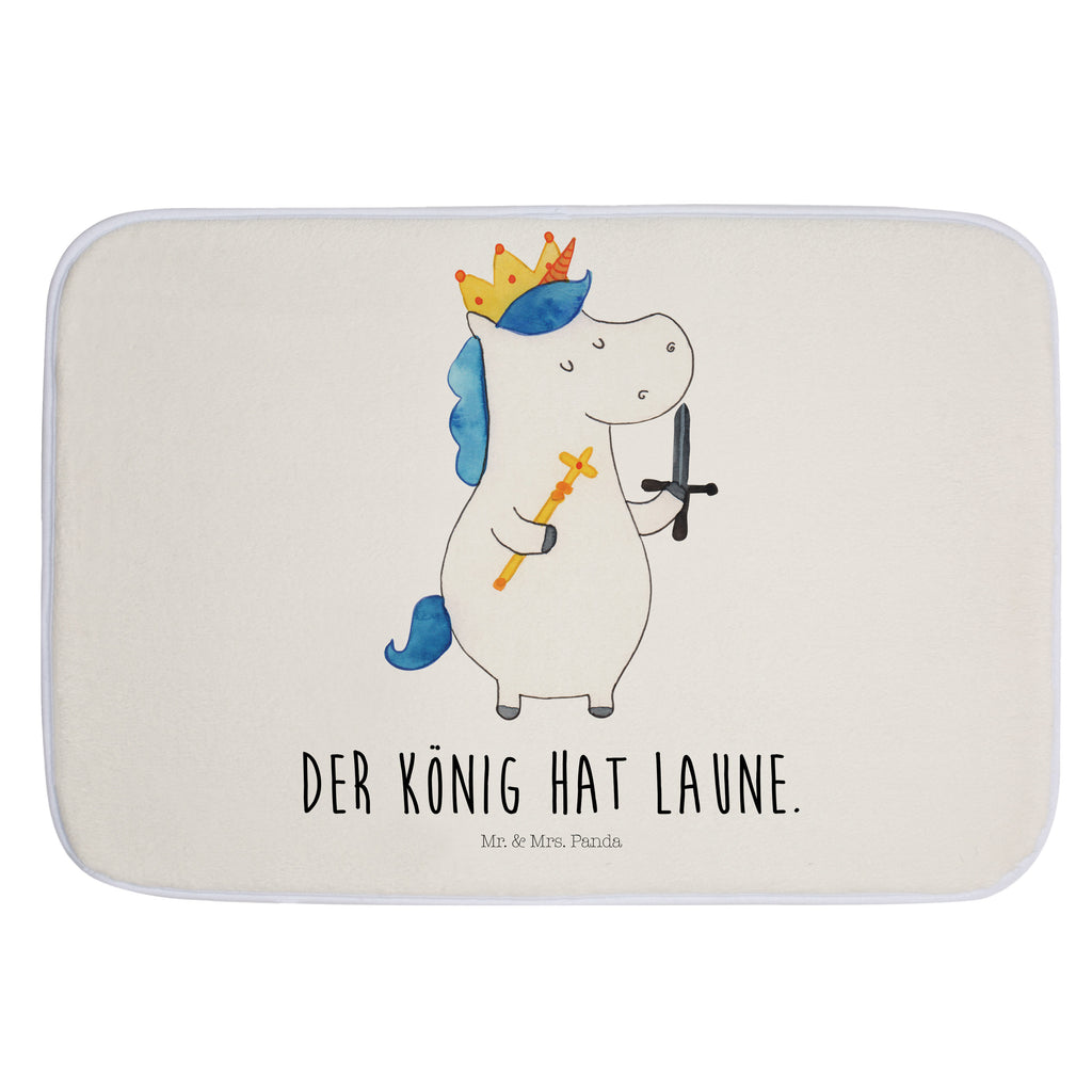 Badvorleger Einhorn König mit Schwert Badematte, Badteppich, Duschvorleger, Badezimmerteppich, Badezimmermatte, Badvorleger, Duschmatte, Duschteppich, Einhorn, Einhörner, Einhorn Deko, Pegasus, Unicorn, König, Ritter, Mittelalter