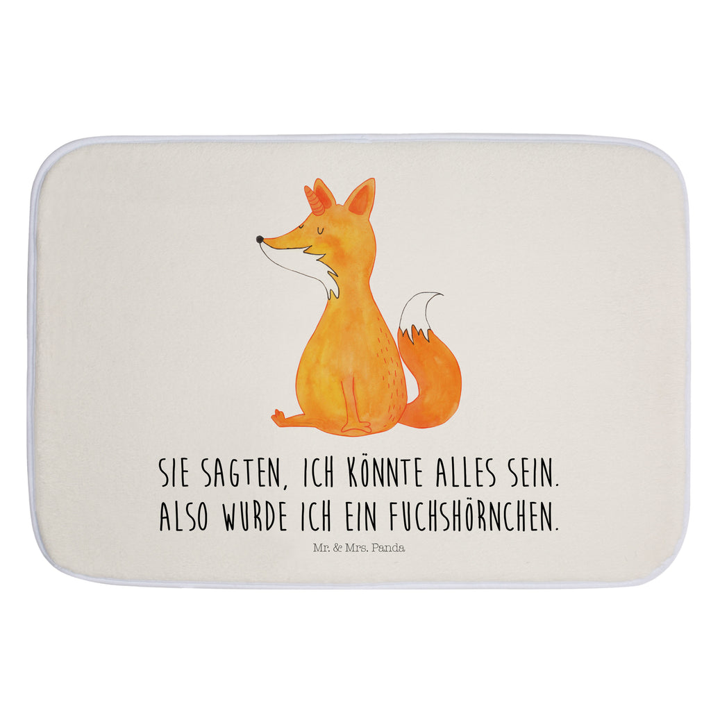 Badvorleger Fuchshörnchen Badematte, Badteppich, Duschvorleger, Badezimmerteppich, Badezimmermatte, Badvorleger, Duschmatte, Duschteppich, Einhorn, Einhörner, Einhorn Deko, Pegasus, Unicorn, Fuchs, Unicorns, Fuchshörnchen, Fuchshorn, Foxycorn, Füchse