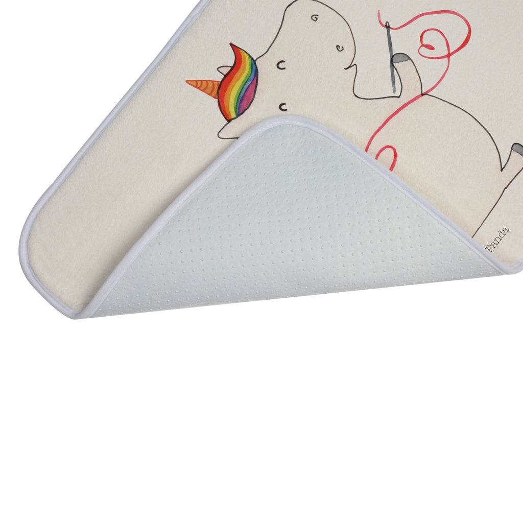 Badvorleger Einhorn Näherin Badematte, Badteppich, Duschvorleger, Badezimmerteppich, Badezimmermatte, Badvorleger, Duschmatte, Duschteppich, Einhorn, Einhörner, Einhorn Deko, Pegasus, Unicorn, Näherin, nähen, Mädchen, Freundin, Häkeln, Stricken, basteln, Nähzimmer