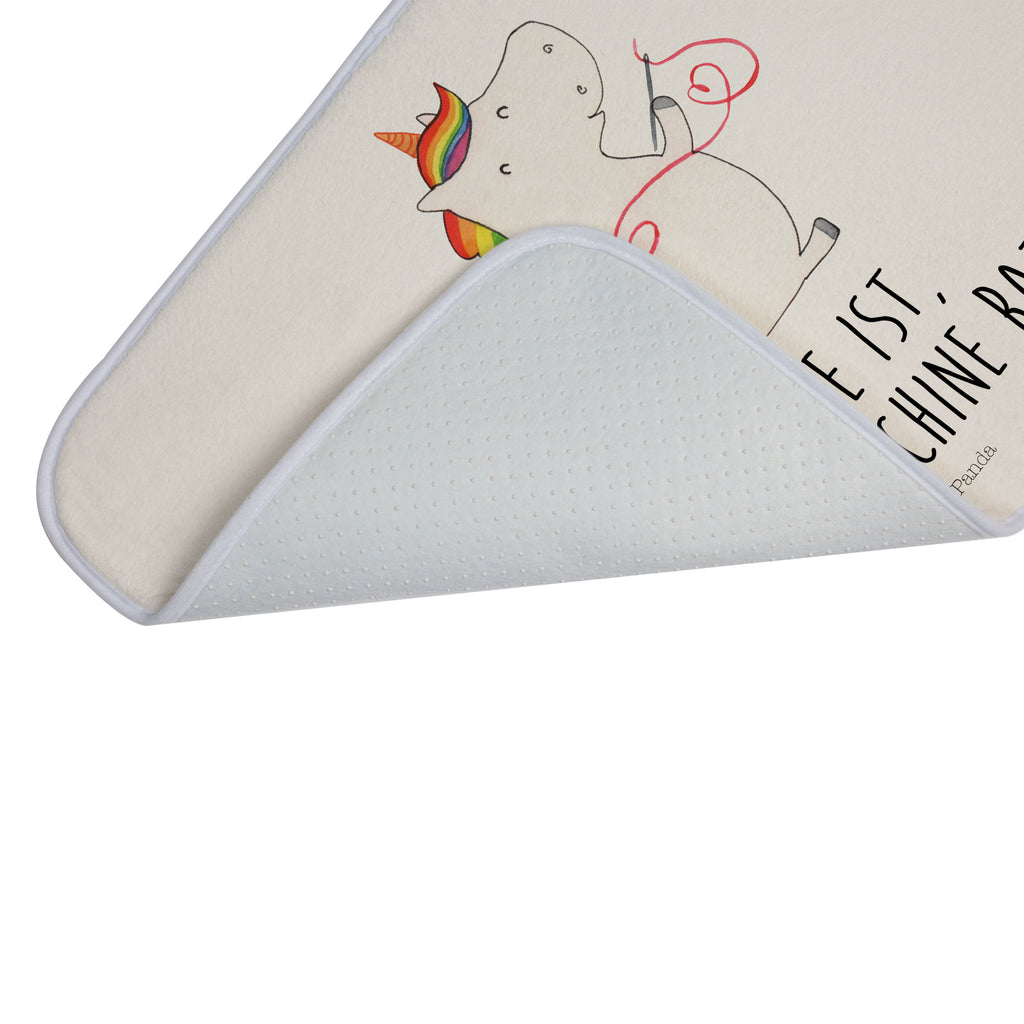 Badvorleger Einhorn Näherin Badematte, Badteppich, Duschvorleger, Badezimmerteppich, Badezimmermatte, Badvorleger, Duschmatte, Duschteppich, Einhorn, Einhörner, Einhorn Deko, Pegasus, Unicorn, Näherin, nähen, Mädchen, Freundin, Häkeln, Stricken, basteln, Nähzimmer
