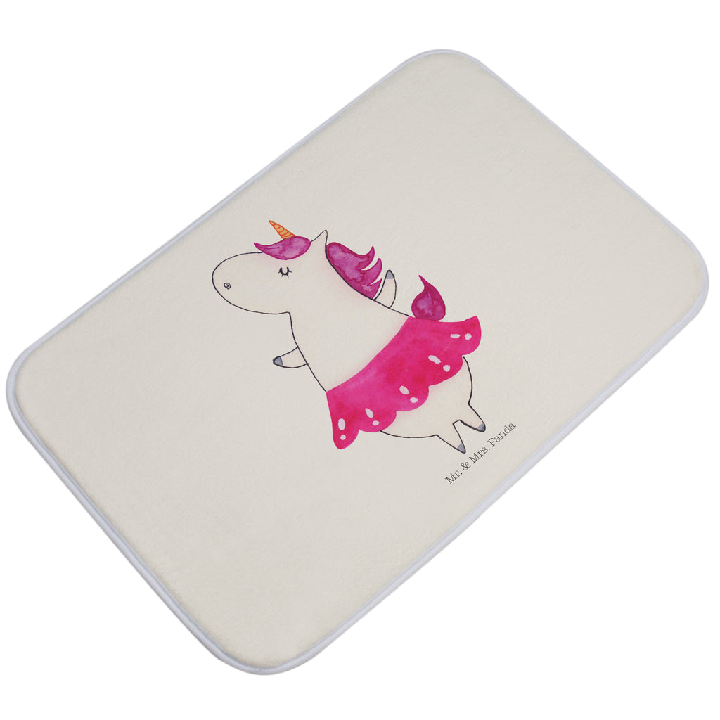 Badvorleger Einhorn Ballerina Badematte, Badteppich, Duschvorleger, Badezimmerteppich, Badezimmermatte, Badvorleger, Duschmatte, Duschteppich, Einhorn, Einhörner, Einhorn Deko, Pegasus, Unicorn, Tanzen, Ballerina, Party, Wohnung, Spaß, Feiern, Geburtstag, Tänzerin, Lebenslust, Lebensfreude
