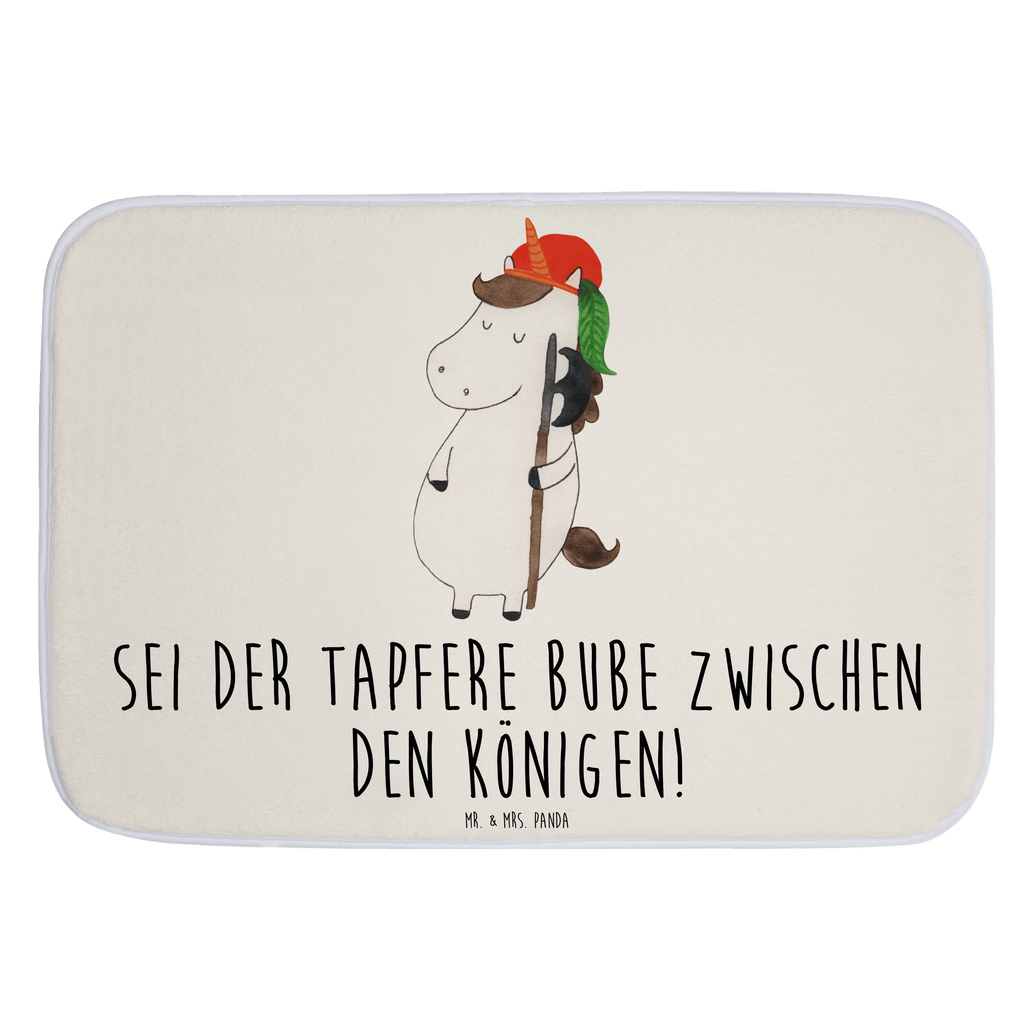 Badvorleger Einhorn Bube Badematte, Badteppich, Duschvorleger, Badezimmerteppich, Badezimmermatte, Badvorleger, Duschmatte, Duschteppich, Einhorn, Einhörner, Einhorn Deko, Pegasus, Unicorn, Bube, Mittelalter