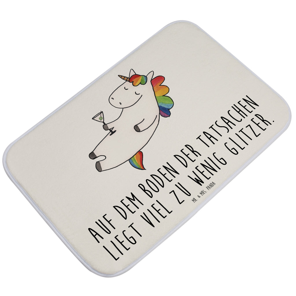 Badvorleger Einhorn Cocktail Badematte, Badteppich, Duschvorleger, Badezimmerteppich, Badezimmermatte, Badvorleger, Duschmatte, Duschteppich, Einhorn, Einhörner, Einhorn Deko, Pegasus, Unicorn, Party, Spaß, Feiern, Caipirinha, Rum, Cuba Libre, Sekt, Freundin, Geburtstag, lustig, witzig, Spruch, Glitzer