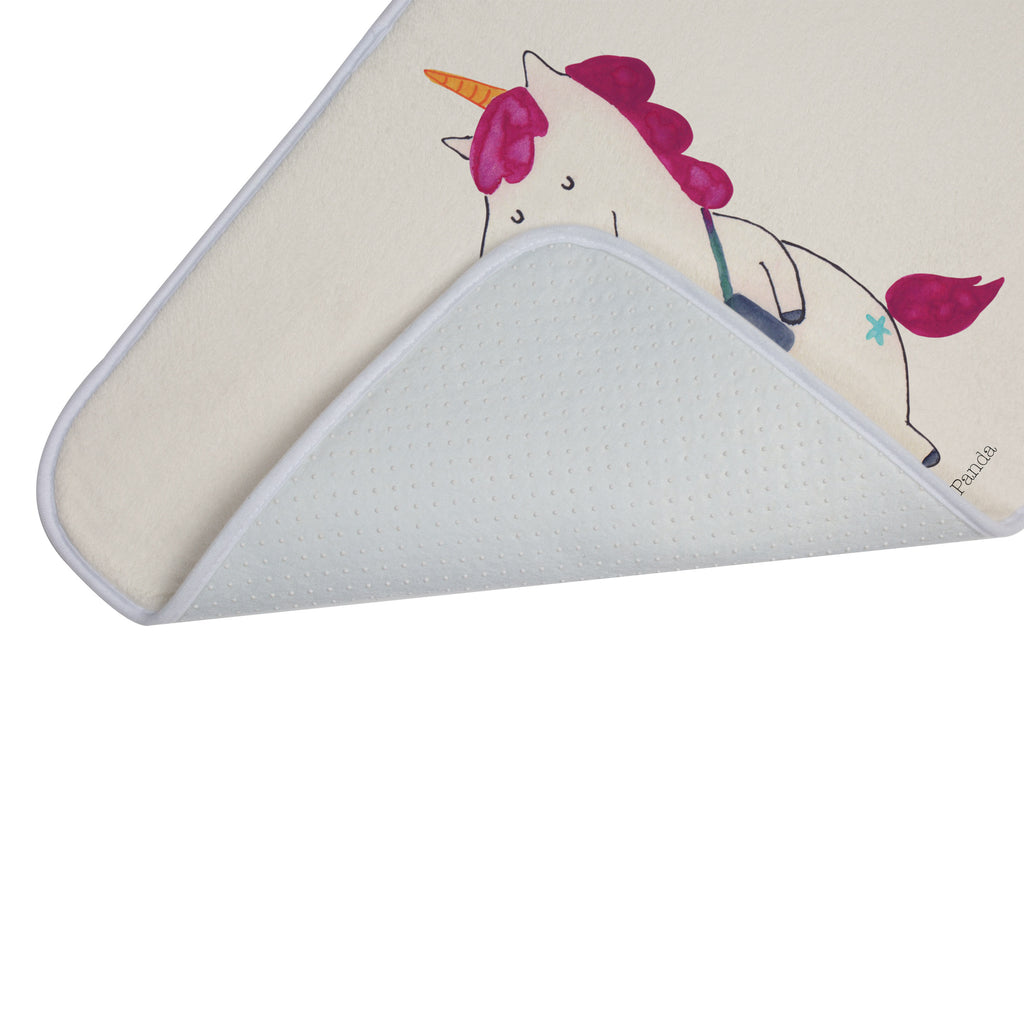 Badvorleger Einhorn Fotograf Badematte, Badteppich, Duschvorleger, Badezimmerteppich, Badezimmermatte, Badvorleger, Duschmatte, Duschteppich, Einhorn, Einhörner, Einhorn Deko, Pegasus, Unicorn, Fotograf, Fotografie, Kamera, Reisen, Weltreise, Weltenbummler, Urlaub, Tourist, Kurztrip, Reise, Städtereise