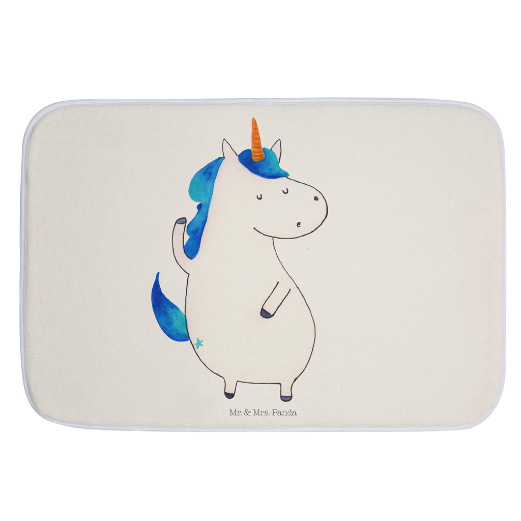 Badvorleger Einhorn Mann Badematte, Badteppich, Duschvorleger, Badezimmerteppich, Badezimmermatte, Badvorleger, Duschmatte, Duschteppich, Einhorn, Einhörner, Einhorn Deko, Pegasus, Unicorn, cool, Mann, Freundin, Familie, bester Freund, BFF, Party, hübsch, beste