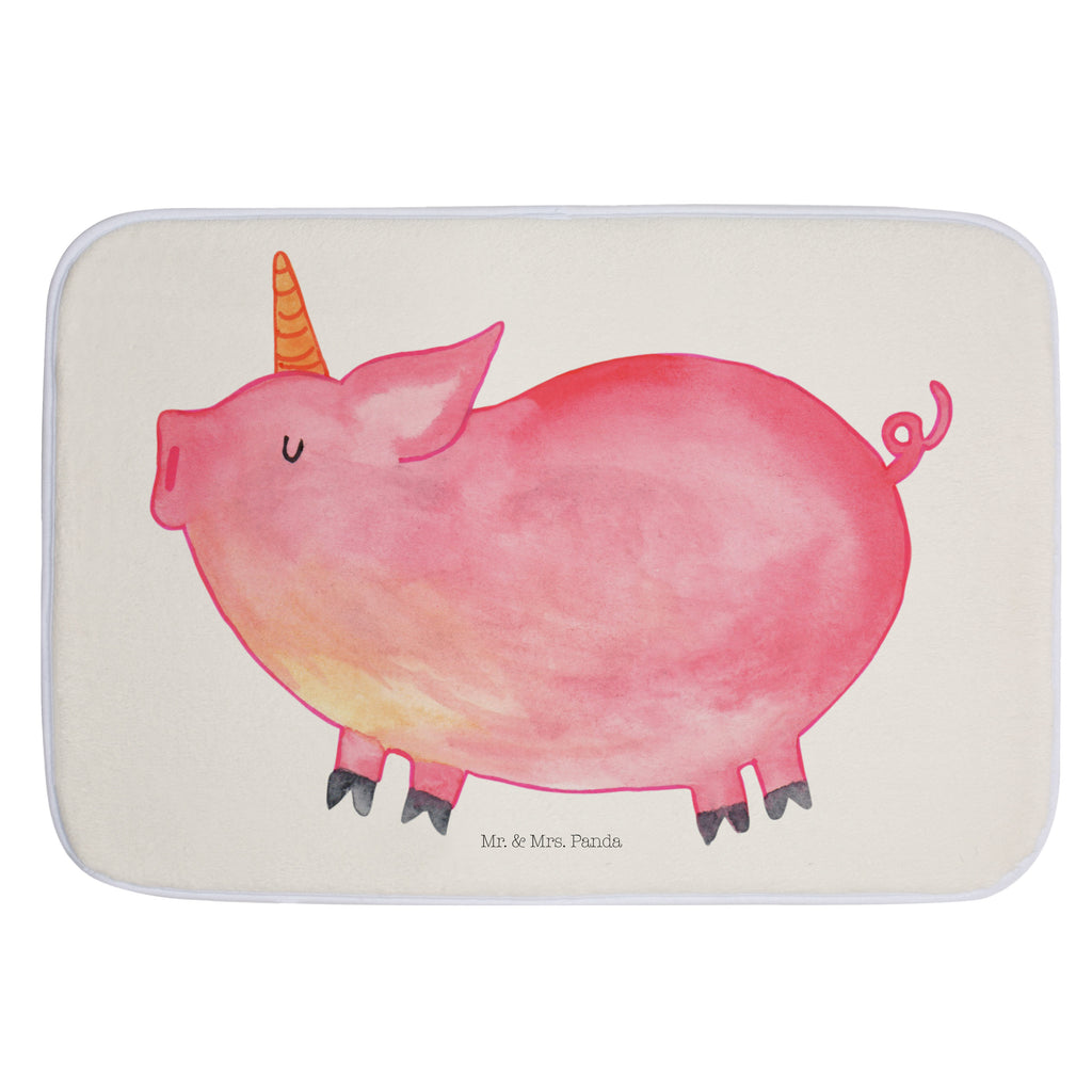 Badvorleger Einhorn Schweinhorn Badematte, Badteppich, Duschvorleger, Badezimmerteppich, Badezimmermatte, Badvorleger, Duschmatte, Duschteppich, Einhorn, Einhörner, Einhorn Deko, Pegasus, Unicorn, Party, Spaß, Schwein, Schweinhorn, Bauer, witzig. lustig, Spruch, geschenk, Pig, Piggy, funny, english, englisch