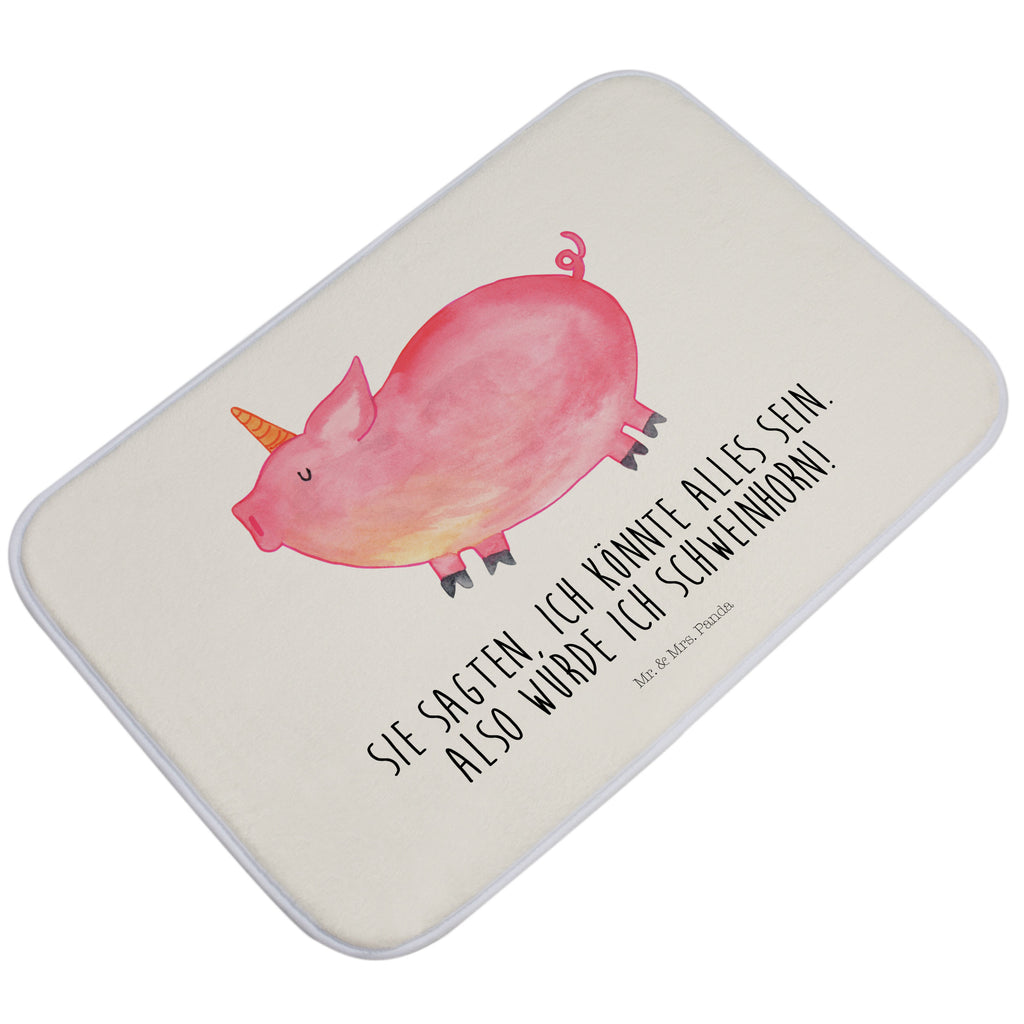 Badvorleger Einhorn Schweinhorn Badematte, Badteppich, Duschvorleger, Badezimmerteppich, Badezimmermatte, Badvorleger, Duschmatte, Duschteppich, Einhorn, Einhörner, Einhorn Deko, Pegasus, Unicorn, Party, Spaß, Schwein, Schweinhorn, Bauer, witzig. lustig, Spruch, geschenk, Pig, Piggy, funny, english, englisch