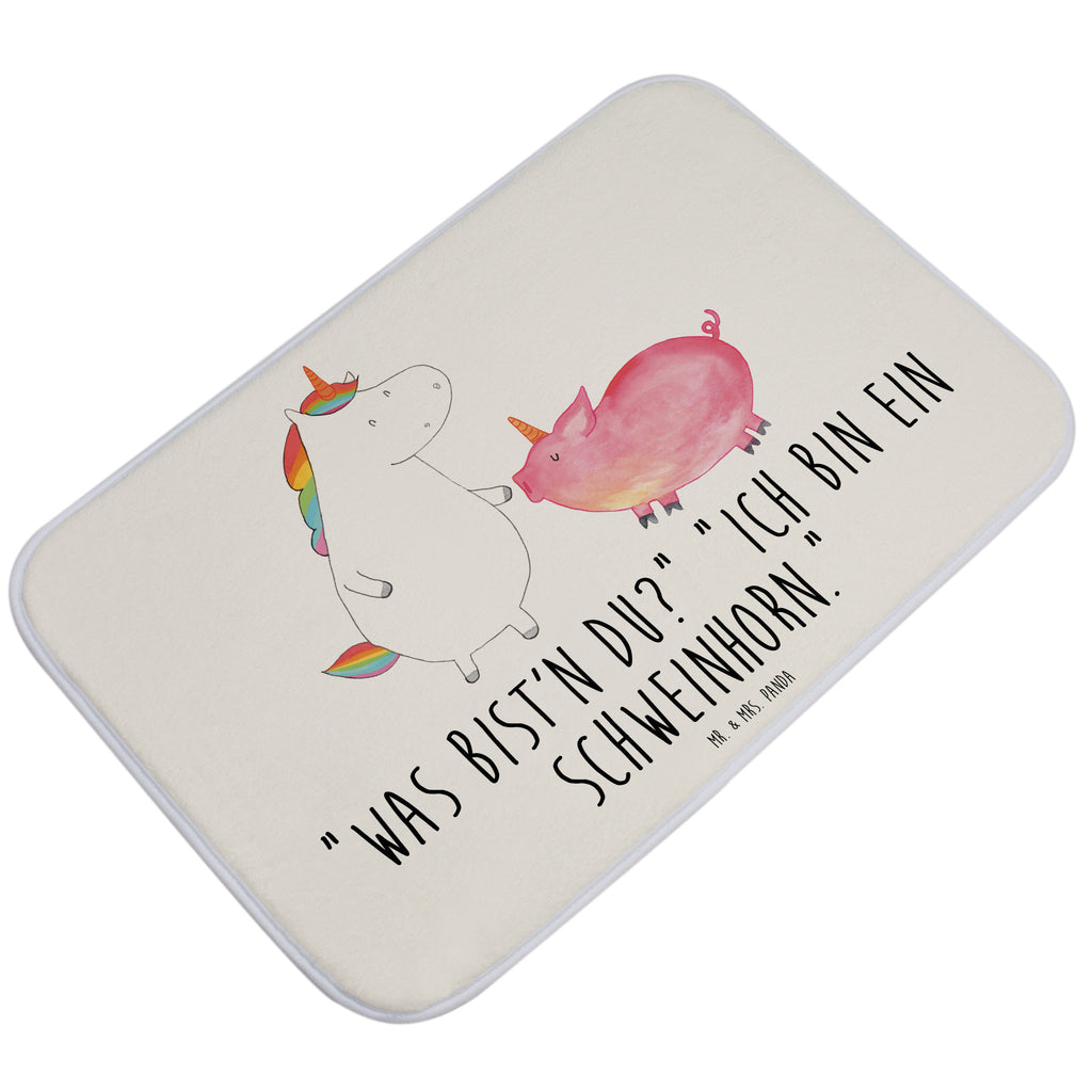 Badvorleger Einhorn + Schweinhorn Badematte, Badteppich, Duschvorleger, Badezimmerteppich, Badezimmermatte, Badvorleger, Duschmatte, Duschteppich, Einhorn, Einhörner, Einhorn Deko, Pegasus, Unicorn, Freundschaft, Schweinhorn, Schwein, Freundin, Schweinchen