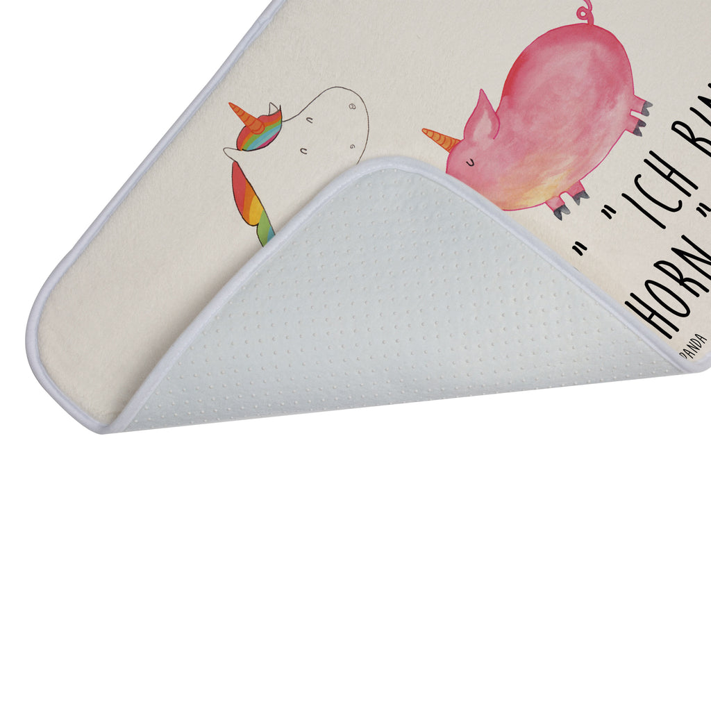 Badvorleger Einhorn + Schweinhorn Badematte, Badteppich, Duschvorleger, Badezimmerteppich, Badezimmermatte, Badvorleger, Duschmatte, Duschteppich, Einhorn, Einhörner, Einhorn Deko, Pegasus, Unicorn, Freundschaft, Schweinhorn, Schwein, Freundin, Schweinchen
