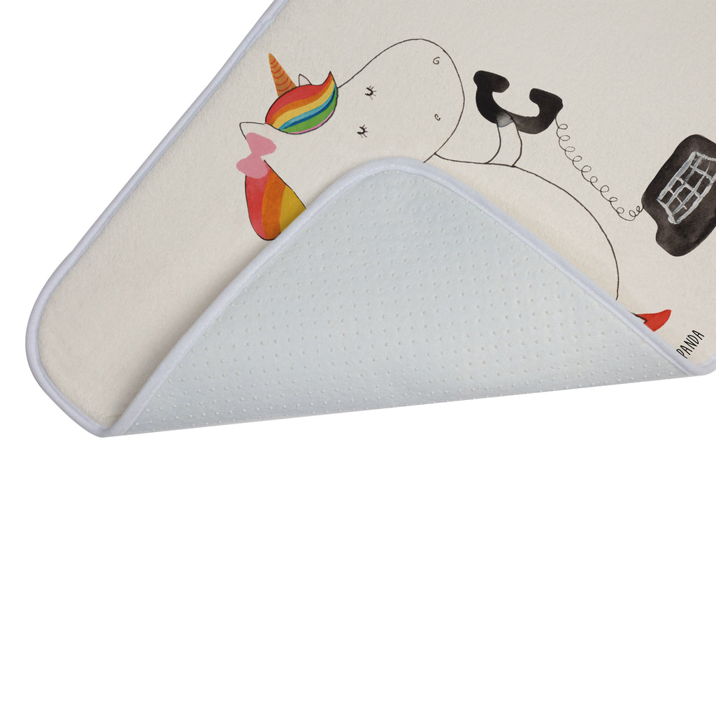 Badvorleger Einhorn Sekretärin Badematte, Badteppich, Duschvorleger, Badezimmerteppich, Badezimmermatte, Badvorleger, Duschmatte, Duschteppich, Einhorn, Einhörner, Einhorn Deko, Pegasus, Unicorn, Sekretärin, Büro, Rechtsanwältin, Rechtsanwaltsgehilfin, Steuerbüro, Steuerkanzlei, Bürokraft, Bürohilfe
