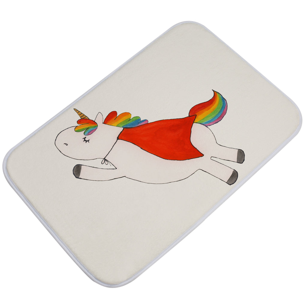 Badvorleger Einhorn Super Badematte, Badteppich, Duschvorleger, Badezimmerteppich, Badezimmermatte, Badvorleger, Duschmatte, Duschteppich, Einhorn, Einhörner, Einhorn Deko, Pegasus, Unicorn, Traummann, Superheld, Held, Freundin, Geschenk, Girl, Mädchen