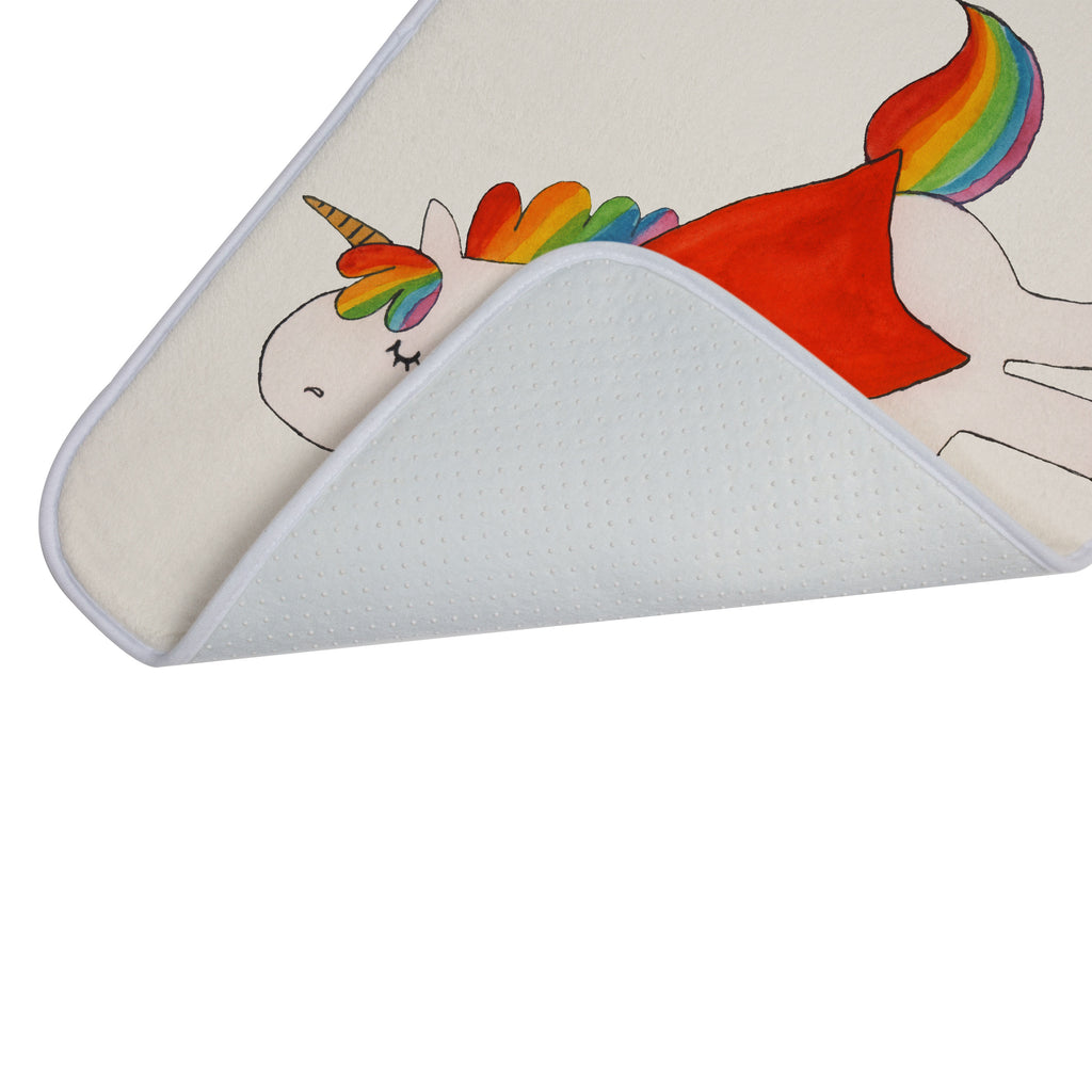 Badvorleger Einhorn Super Badematte, Badteppich, Duschvorleger, Badezimmerteppich, Badezimmermatte, Badvorleger, Duschmatte, Duschteppich, Einhorn, Einhörner, Einhorn Deko, Pegasus, Unicorn, Traummann, Superheld, Held, Freundin, Geschenk, Girl, Mädchen