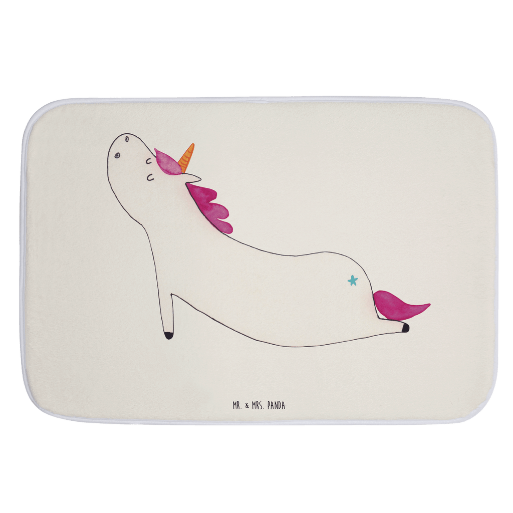 Badvorleger Einhorn Yoga Badematte, Badteppich, Duschvorleger, Badezimmerteppich, Badezimmermatte, Badvorleger, Duschmatte, Duschteppich, Einhorn, Einhörner, Einhorn Deko, Pegasus, Unicorn, Yoga, Namaste, Achtsamkeit, Entspannung, Joga, Yogamatte, Sport, lustig, witzig, süß