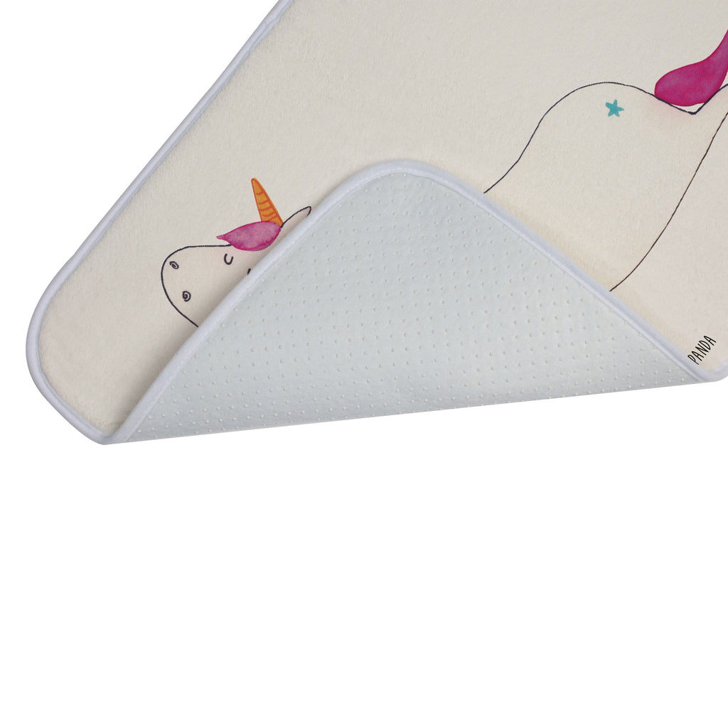 Badvorleger Einhorn Yoga Badematte, Badteppich, Duschvorleger, Badezimmerteppich, Badezimmermatte, Badvorleger, Duschmatte, Duschteppich, Einhorn, Einhörner, Einhorn Deko, Pegasus, Unicorn, Yoga, Namaste, Achtsamkeit, Entspannung, Joga, Yogamatte, Sport, lustig, witzig, süß