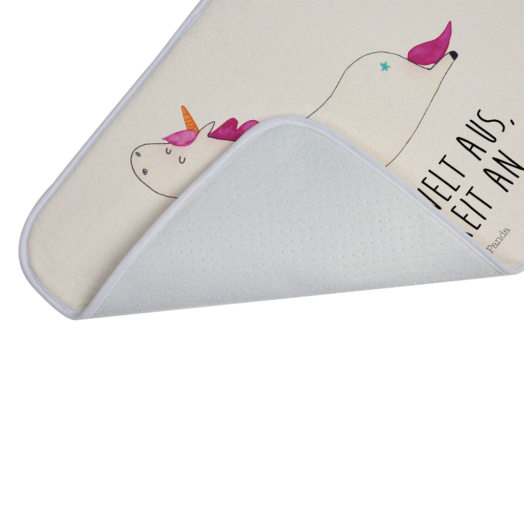 Badvorleger Einhorn Yoga Badematte, Badteppich, Duschvorleger, Badezimmerteppich, Badezimmermatte, Badvorleger, Duschmatte, Duschteppich, Einhorn, Einhörner, Einhorn Deko, Pegasus, Unicorn, Yoga, Namaste, Achtsamkeit, Entspannung, Joga, Yogamatte, Sport, lustig, witzig, süß