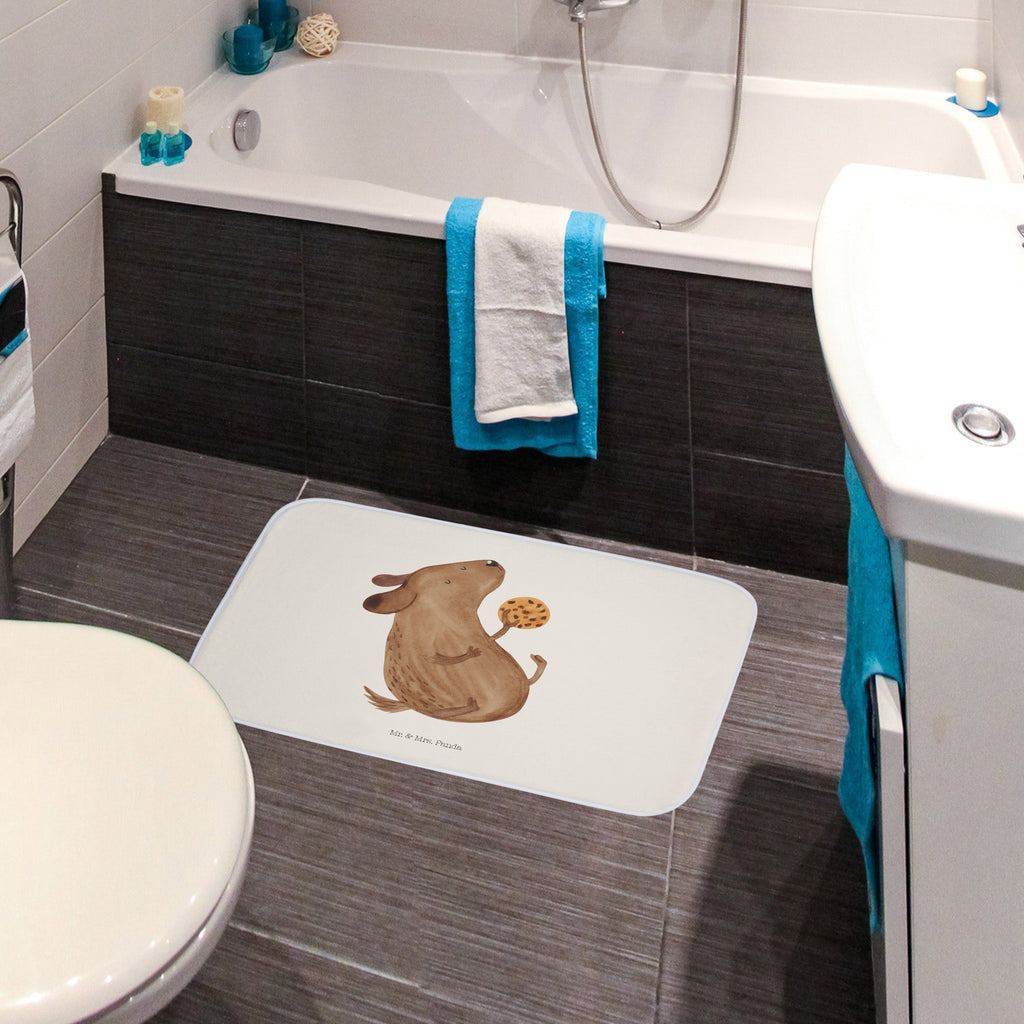 Badvorleger Hund Keks Badematte, Badteppich, Duschvorleger, Badezimmerteppich, Badezimmermatte, Badvorleger, Duschmatte, Duschteppich, Hund, Hundemotiv, Haustier, Hunderasse, Tierliebhaber, Hundebesitzer, Sprüche, Hundekekse, Leckerli, Hundeleckerli, Hundesnacks