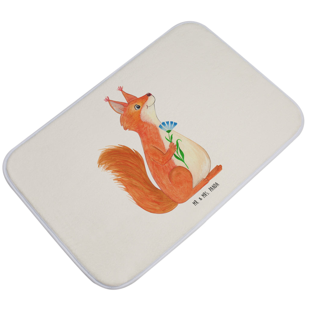 Badvorleger Eichhörnchen Blume Badematte, Badteppich, Duschvorleger, Badezimmerteppich, Badezimmermatte, Badvorleger, Duschmatte, Duschteppich, Tiermotive, Gute Laune, lustige Sprüche, Tiere, Eichhörnchen, Eichhorn, Spruch positiv, Lachen, Spaß, Motivation Sprüche, Motivation Bilder, glücklich Spruch, Spruch Deko