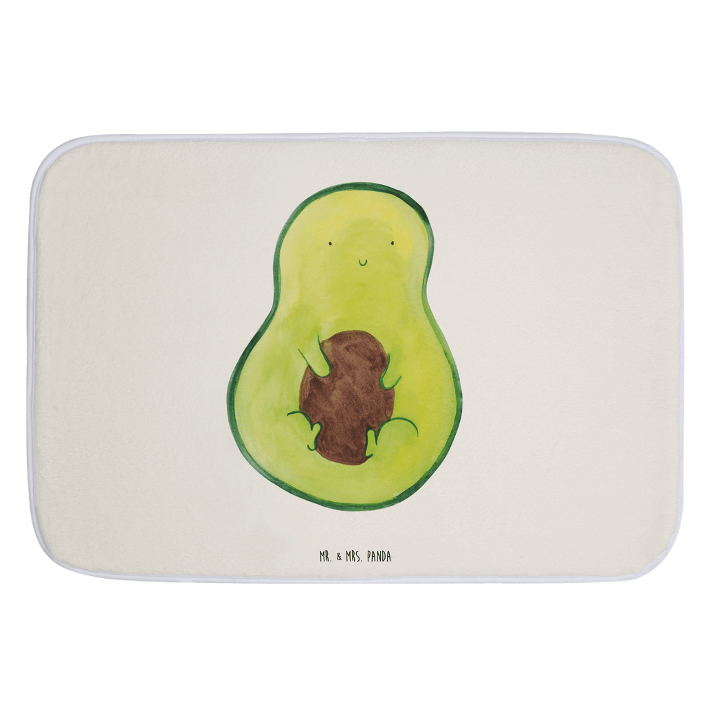 Badvorleger Avocado mit Kern Badematte, Badteppich, Duschvorleger, Badezimmerteppich, Badezimmermatte, Badvorleger, Duschmatte, Duschteppich, Avocado, Veggie, Vegan, Gesund, Avokado, Avocadokern, Kern, Pflanze, Spruch Leben