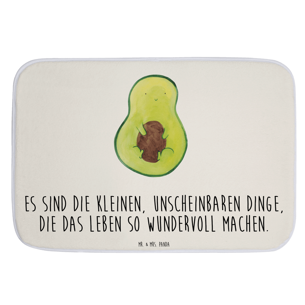 Badvorleger Avocado mit Kern Badematte, Badteppich, Duschvorleger, Badezimmerteppich, Badezimmermatte, Badvorleger, Duschmatte, Duschteppich, Avocado, Veggie, Vegan, Gesund, Avokado, Avocadokern, Kern, Pflanze, Spruch Leben