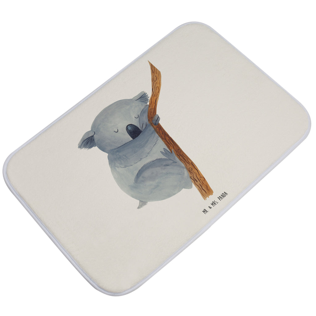 Badvorleger Koalabär Badematte, Badteppich, Duschvorleger, Badezimmerteppich, Badezimmermatte, Badvorleger, Duschmatte, Duschteppich, Tiermotive, Gute Laune, lustige Sprüche, Tiere, Koala, träumen, Traum, schlafen, Schlafzimmer, Traumland, Bär, Koalabär