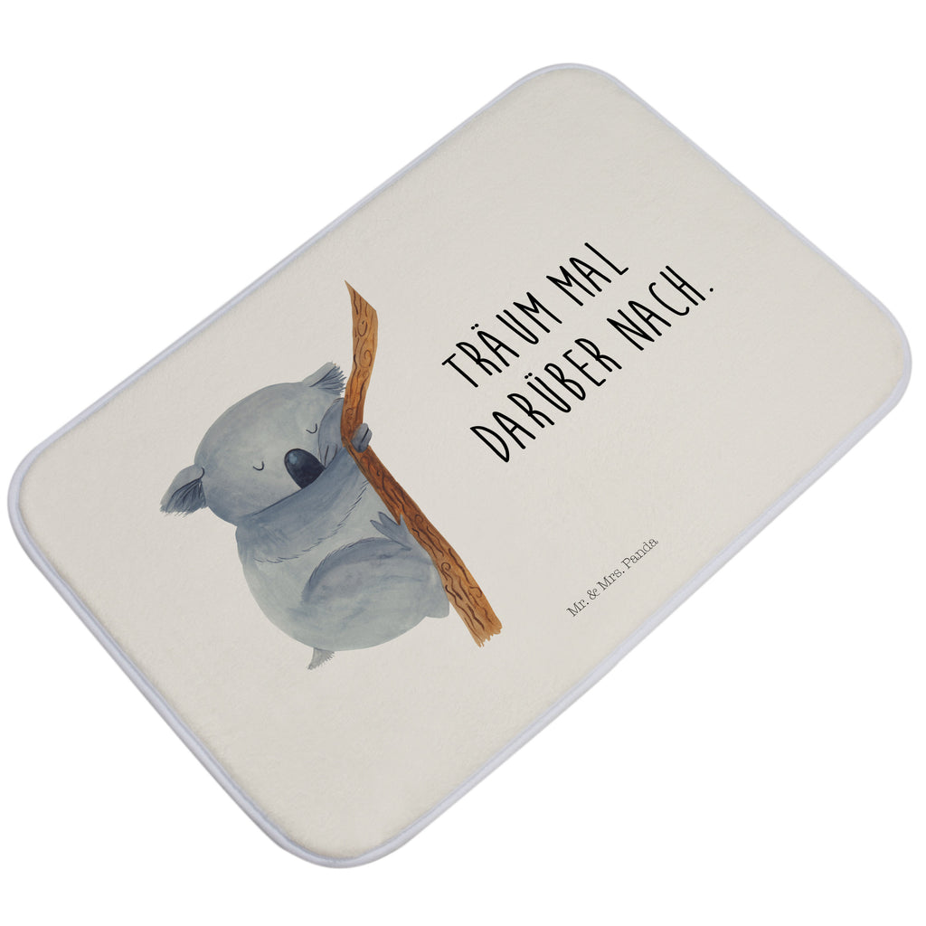 Badvorleger Koalabär Badematte, Badteppich, Duschvorleger, Badezimmerteppich, Badezimmermatte, Badvorleger, Duschmatte, Duschteppich, Tiermotive, Gute Laune, lustige Sprüche, Tiere, Koala, träumen, Traum, schlafen, Schlafzimmer, Traumland, Bär, Koalabär