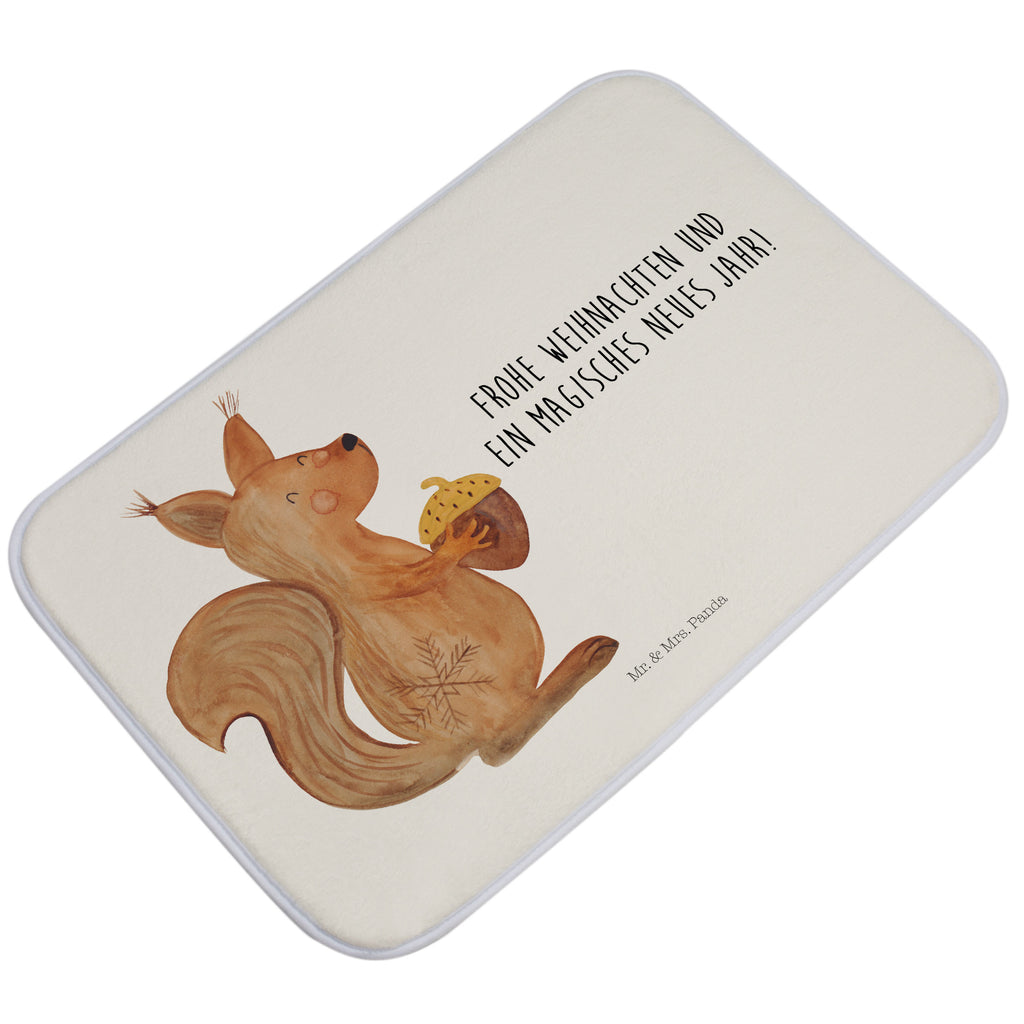 Badvorleger Eichhörnchen Weihnachtszeit Badematte, Badteppich, Duschvorleger, Badezimmerteppich, Badezimmermatte, Badvorleger, Duschmatte, Duschteppich, Winter, Weihnachten, Weihnachtsdeko, Nikolaus, Advent, Heiligabend, Wintermotiv, Frohe Weihnachten, Frohes neues Jahr, Guten Rutsch, Weihnachtsmotiv, Weihnachtsgruß, Neujahr, Vogel