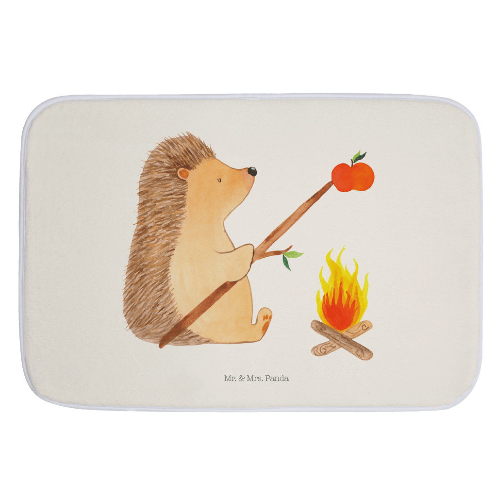 Badvorleger Igel grillt Badematte, Badteppich, Duschvorleger, Badezimmerteppich, Badezimmermatte, Badvorleger, Duschmatte, Duschteppich, Tiermotive, Gute Laune, lustige Sprüche, Tiere, Igel, Grillen, Ziele, Motivation, arbeitslos, Sinn des Lebens, Spruch